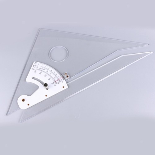 Drafting Triangle Ruler Adjustable Graphic Scale Architect Engineer Rulers - Picture 5 of 6