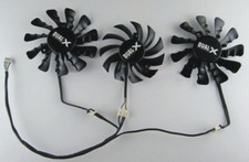 Ricambio tripla ventola 75mm + 85mm Zaffiro AMD TOXIC R9 270X Tri-X R9 280X