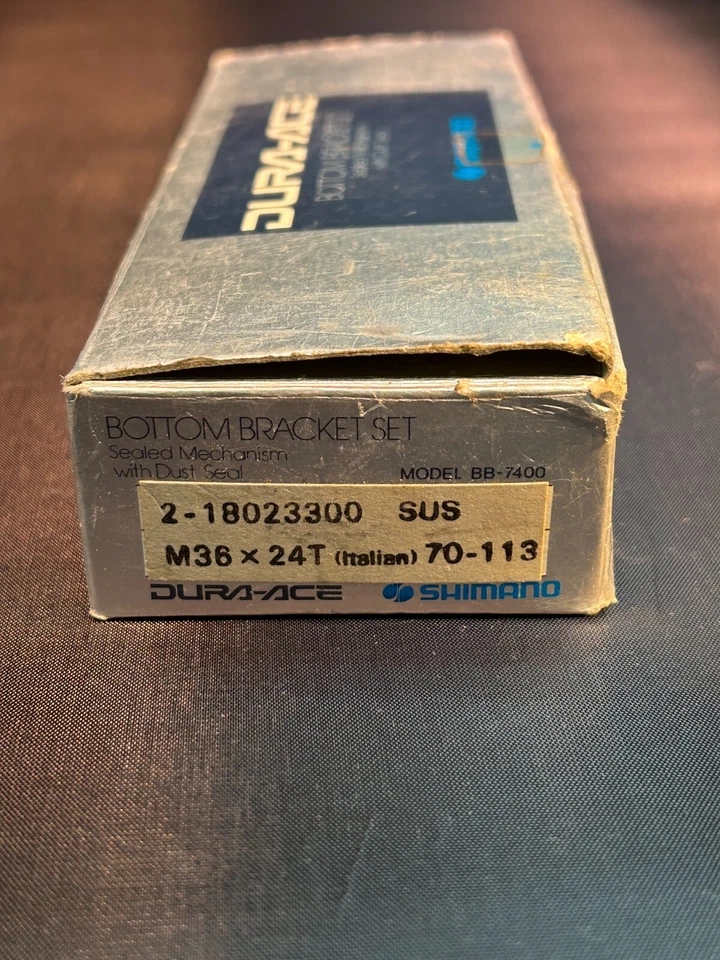 Rare NOS NIB Shimano Dura Ace BB-7400 70x 113MM Road Bottom Bracket -ITL - Image 2 of 4
