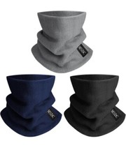 Winter Neck Gaiters for Men 3 Pack Neck Warmer Scarf Women Face Mask Covering