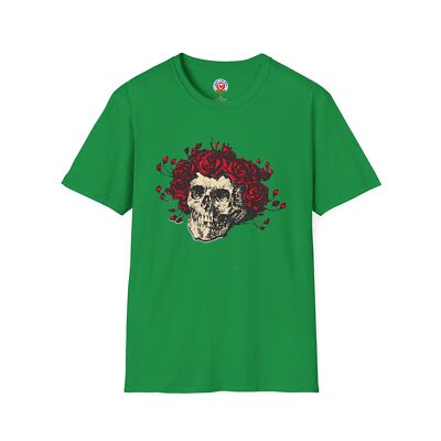 SKULL & ROSES DEAD Unisex Softstyle T-Shirt