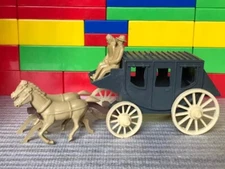 REL RECAST 54 MM OLD WEST STAGE COACH REISSUE