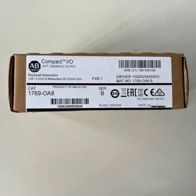 1PC New Sealed AB 1769-OA8 SER A CompactLogix PLC Output Module 1769OA8 US