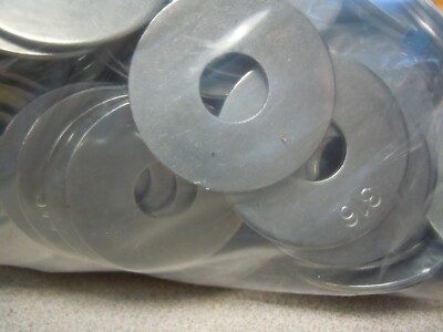 #ad #ad 3 8quot; x 1 1 4quot; 316 Stainless Steel Fender Washer Made in USA Lot of 25 $15.00
