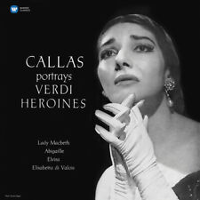 Maria Callas Callas Portrays Verdi Heroines  (Vinyl)  12" Album (UK IMPORT) 