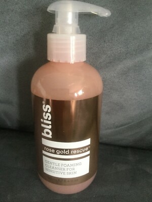 bliss rose gold cleanser