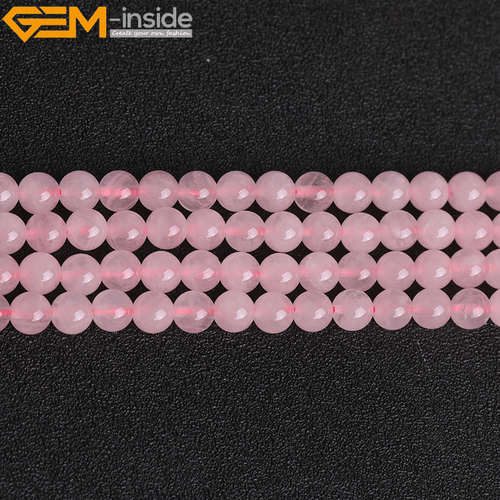 Wholesale Natural Gemstones 6mm Round Spacer Beads For Jewellery Making 15" UK - Picture 591 of 851