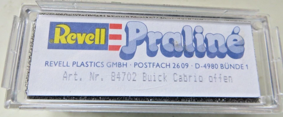 Praline Revell 1:87 H0 84702 Buick Cabriolet Nuovo IN Conf. Orig. - Immagine 3 di 3