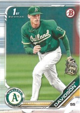 2019 Bowman Draft Logan Davidson #BD-10 RC