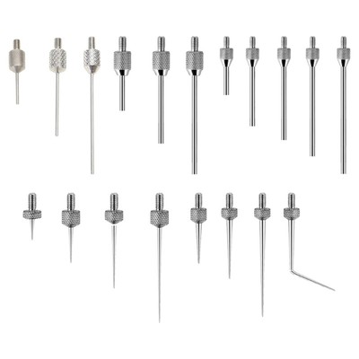 Thread M 2.5mm Carbide Tip Needle,Pointed End Contact Point for Dial Inidcators