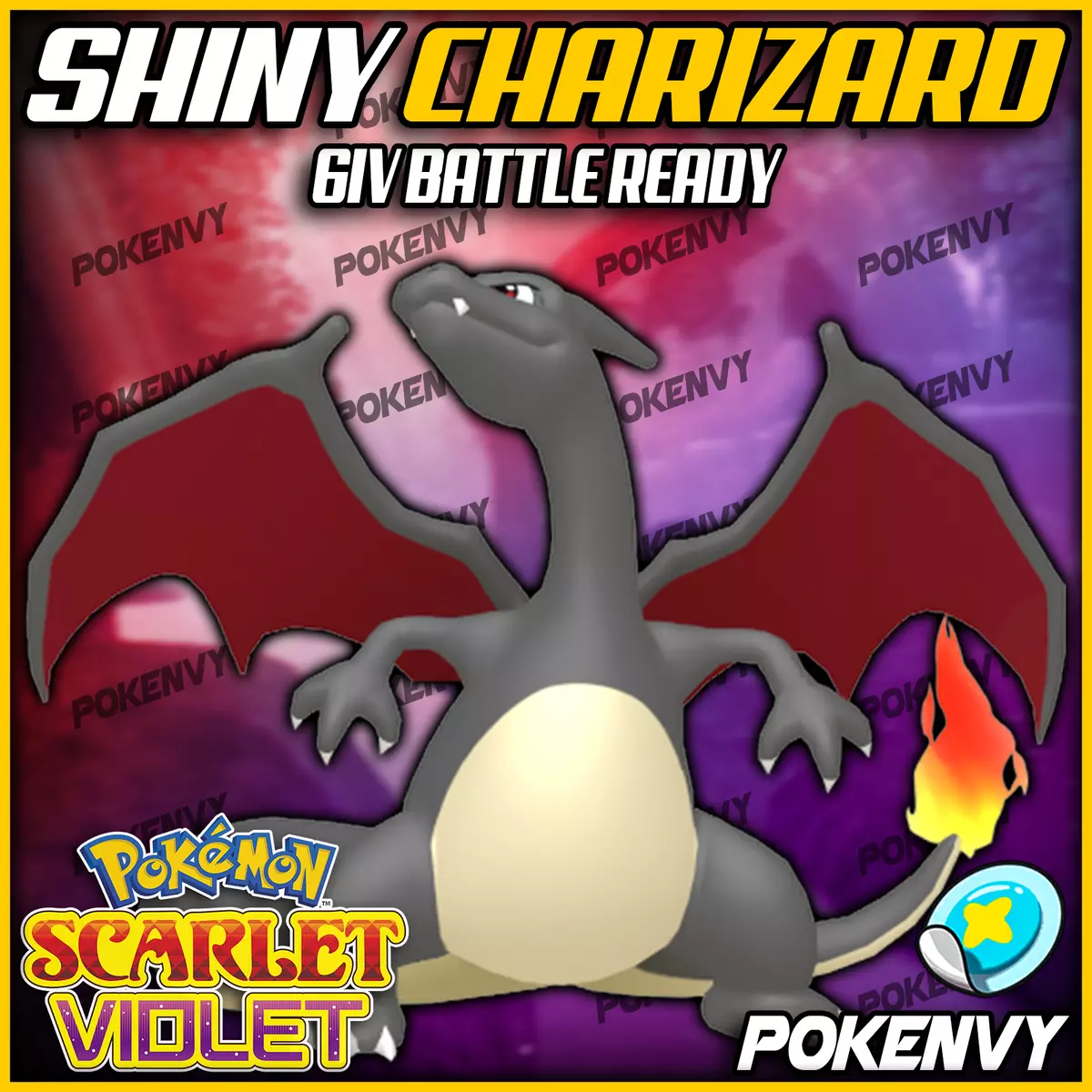 Pokemon Scarlet & Violet - Pokedex Options - Shiny 6IV Battle