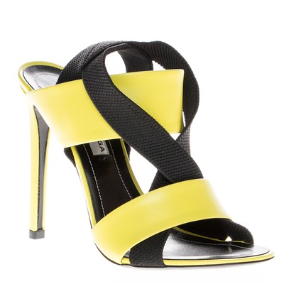 yellow balenciaga sandals