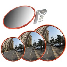 Driveway Convex Safety Mirror 60cm Road Blindspot Garage Mirror 45cm 30cm Round