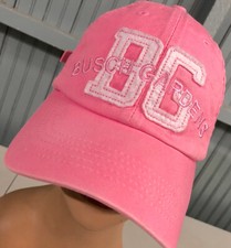 Busch Gardens Pink Retro Tourist Strapback Baseball Cap Hat