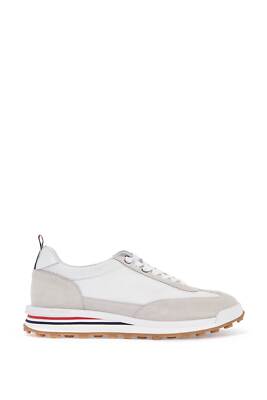 スニーカー THOM BROWNE SS25 'Tech Runner sneakers (MFD180A03050 100) Tech Runner sneakers THOM BROWNE Men Tg. 9 US MFD180A03050