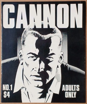 CANNON #1 VF/NM Signed Wally Wood 1978 Wallace Plus #2, 3, 4 Bonus