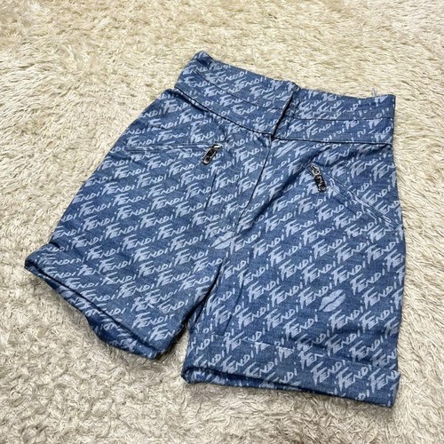 22Ss Fendi Chambray Jacket Pants Set-Up Denim - Picture 9 of 18
