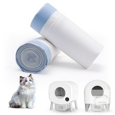 40-Pack Heavy Duty Cat Litter Box Liners for Fsitego Fumoi Self-Cleaning Litter