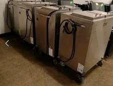  3 Lot Aladdin Temp-Rite Mobile Heated Plate Warmer Dispenser DH07 Equipment