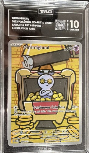 Gimmighoul graded TAG 10 for sale on eBay