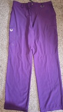 Cherokee Infinity Mens Medical Scrub Pants Eggplant Large Reg 30" CK200