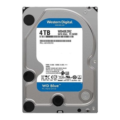 WD Blue 4TB HDD Festplatte 3,5'' SATA Für DVR Videokameras PC NAS WD40EZRZ