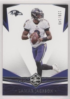 2020 Panini Limited Spotlight Silver 128/149 Lamar Jackson #15 1b8
