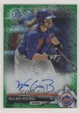 2017 Bowman Retail Green Shimmer Refractor 11/99 Wuilmer Becerra Auto 0c2