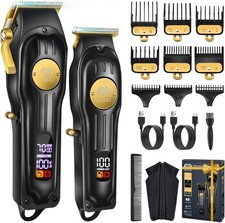 Professional Hair Clippers for Men, Professional Barber Clippers and Trimmer