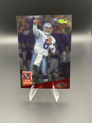 #ad #ad 1994 Classic Images ALL PRO Troy Aikman #A4 2600 $6.99