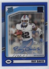2024 Panini Clearly Donruss Rated Rookie Blue Auto /49 Ray Davis #88 Auto 1oa8