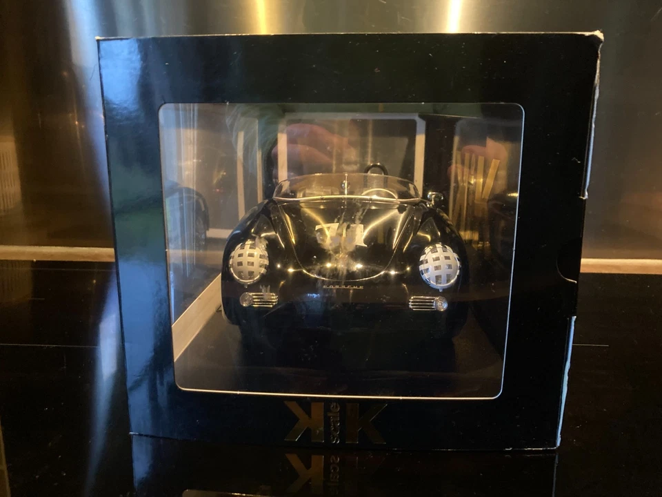 Porsche 356A Speedster 1958 black #71 Steve McQueen 1/12 KK Scale - Photo 3/4