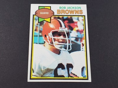 1979 TOPPS FOOTBALL #229 BOB JACKSON HIGH GRADE NR MINT + BEAUTIFUL