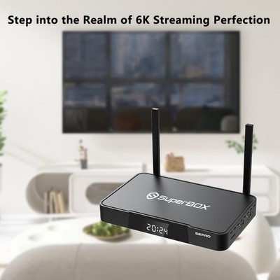 SuperBox S6 Pro TV BOX Speech Control- Authorized Distributor - Free  Ship