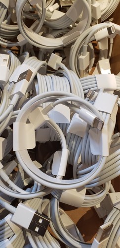 Lot de 50 câbles de données USB vers Lightning Apple 100% AUTHENTIQUE d'origine - Photo 2 sur 2