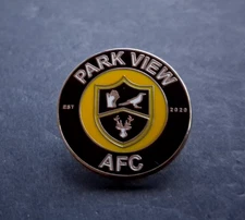 PARK VIEW FOOTBALL CLUB BUTTERFLY PIN BADGE