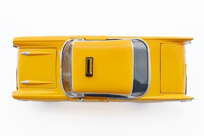 MOTORMAX 1957 57 CHEVY BEL AIR TAXI 1/24 Scale DIECAST Model Car