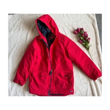 Lands' End Squall 3-in-1 Red/Blue Winter Coat 14-16