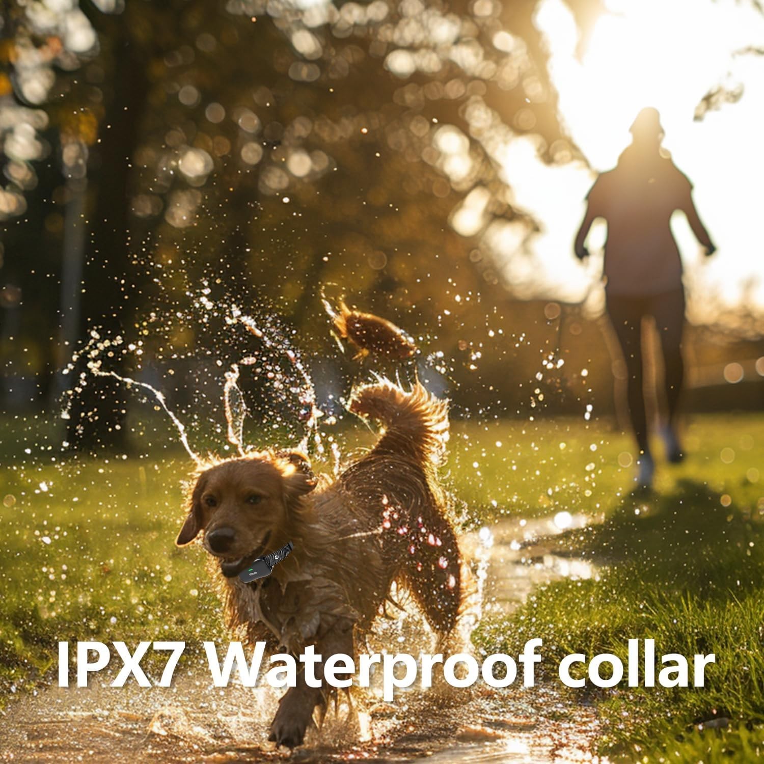 X3 Wireless Dog Fence & Training Collar for 2 Dogs, 3500FT Adjustable Fence &...