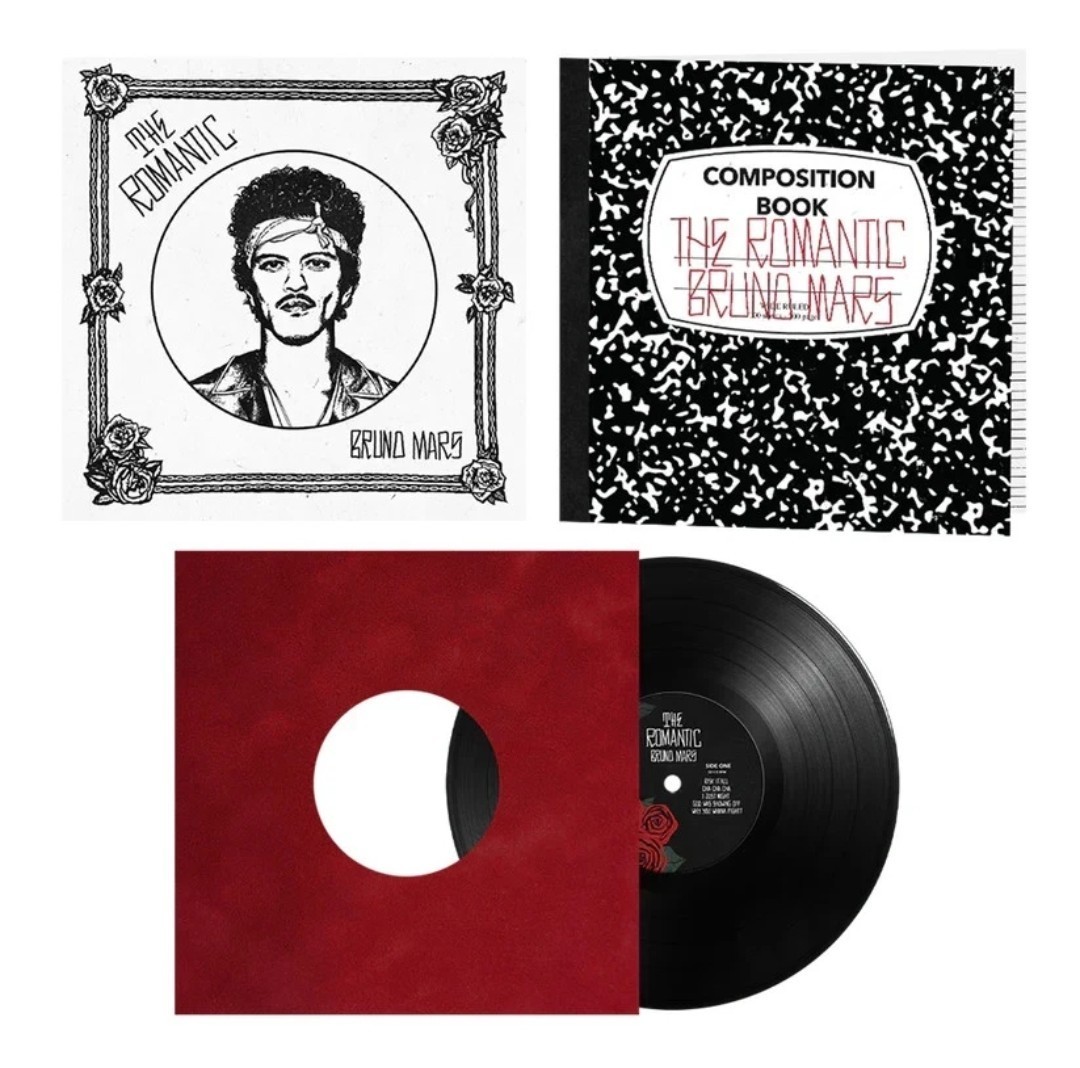 BRUNO MARS - THE ROMANTIC - FIRST PRESSING LIMITED EDITION VINYL