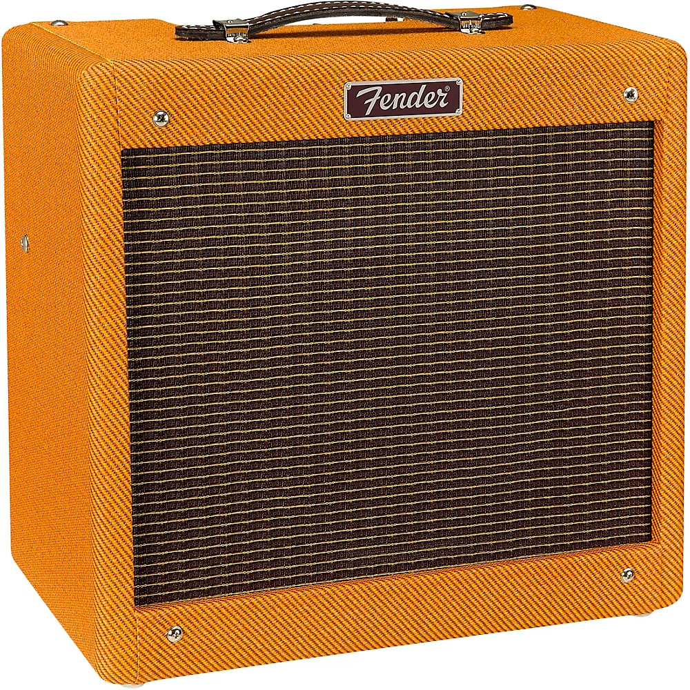 Гитарный комбинированный усилитель Fender Pro Junior IV мощностью 15 Вт 1x10 ламп Лакированный Твид 100790₽