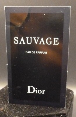 Dior ~ Sauvage ~ Men's Eau De Parfum 0.03o / 1ml Sample Size ~ Read Listing