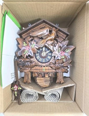 Vintage West Germany Cuckoo Clock New in Box VSC