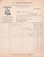 75 PARIS sterilisateur CHAUMETTE 1928 lait biberon
