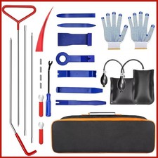 24pcs Professional Car Door Window Emergency Open Unlock Lock Out Auto Tool Kit 24pcs Professional Car Door Window Emergency Open Unlock Lock Out Auto Tool Kit