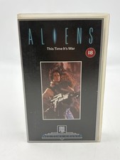 Aliens VHS - CBS Fox Release PAL UK Video Tape Cult Alien Sequel