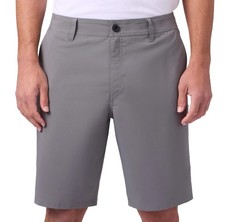 O  Neill Men's Hybrid Shorts Standard Fit 10" Inseam 2 Way Stretch Gray 38 NWT