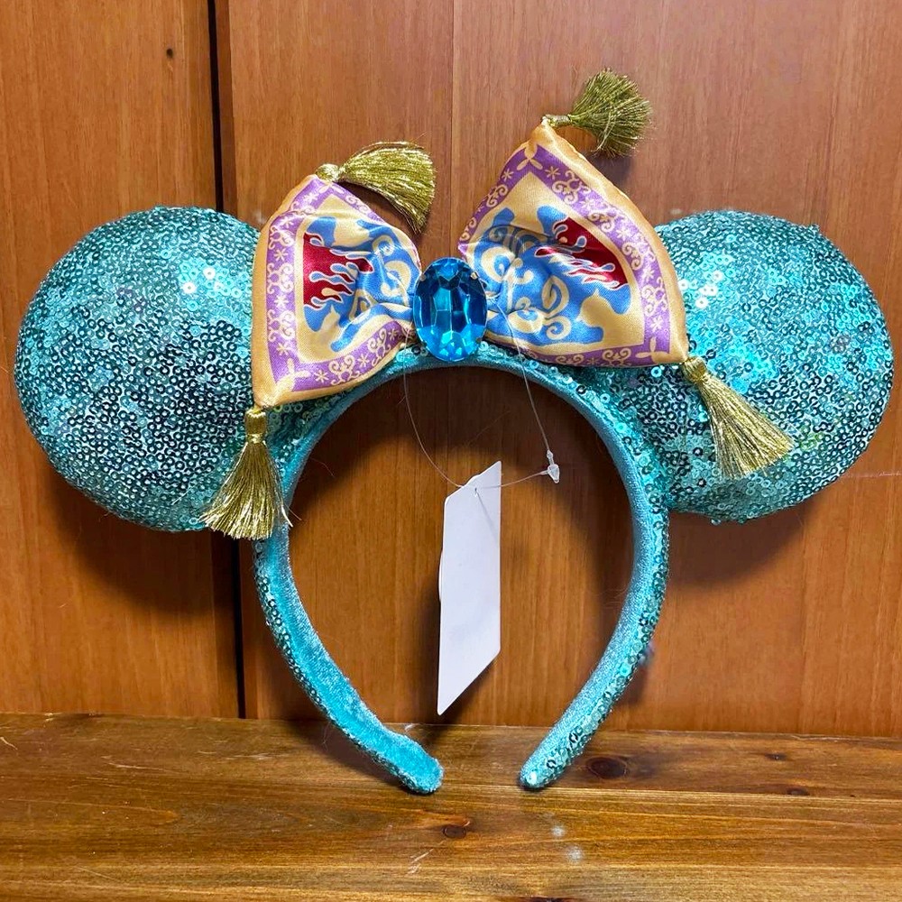 Disney Parks Aladdin Princess Jasmine Magic Carpet Bow 