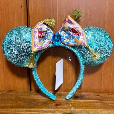 Disney Parks Aladdin Princess Jasmine Magic Carpet Bow  display picture 1