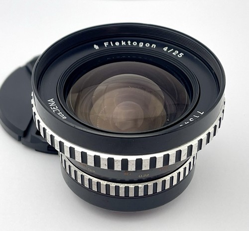 Carl Zeiss Jena ausJENA Flektogon Zebra f/4 25mm Wide Angle Lens M42 Mount - Picture 2 of 8